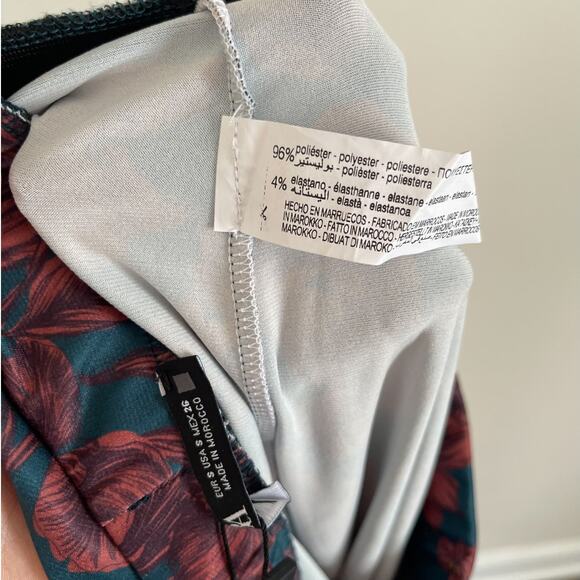 Zara Floral Bell Bottoms - Picture 8 of 8